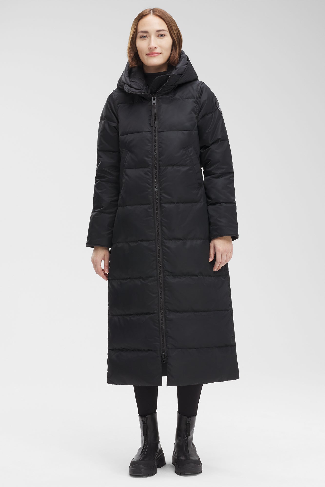 Mystique Parka Performance Satin (Women) - Black