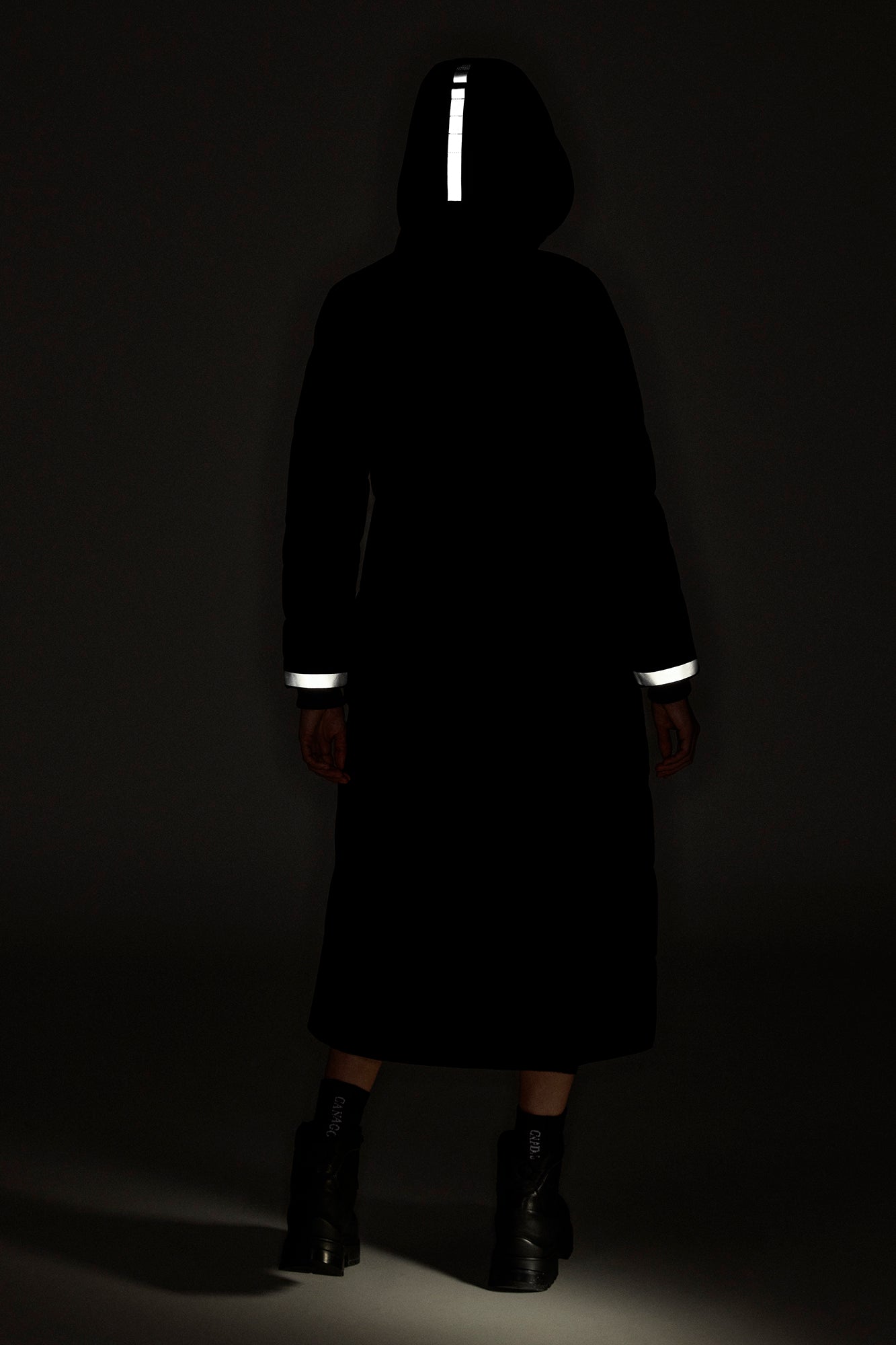 Mystique Parka Performance Satin (Women) - Black - Image 6