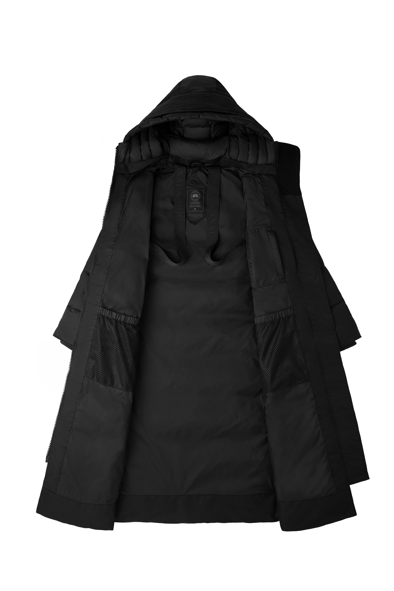 Mystique Parka Performance Satin (Women) - Black - Image 8