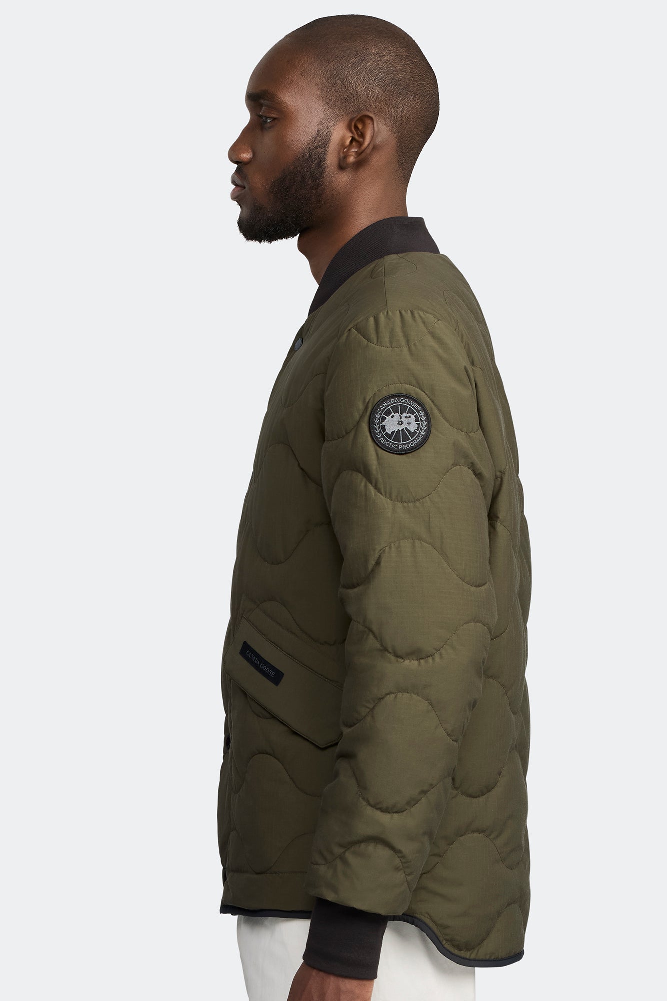 Boswell Reversible Liner Jacket Black Label (Men) - Military Green/Black