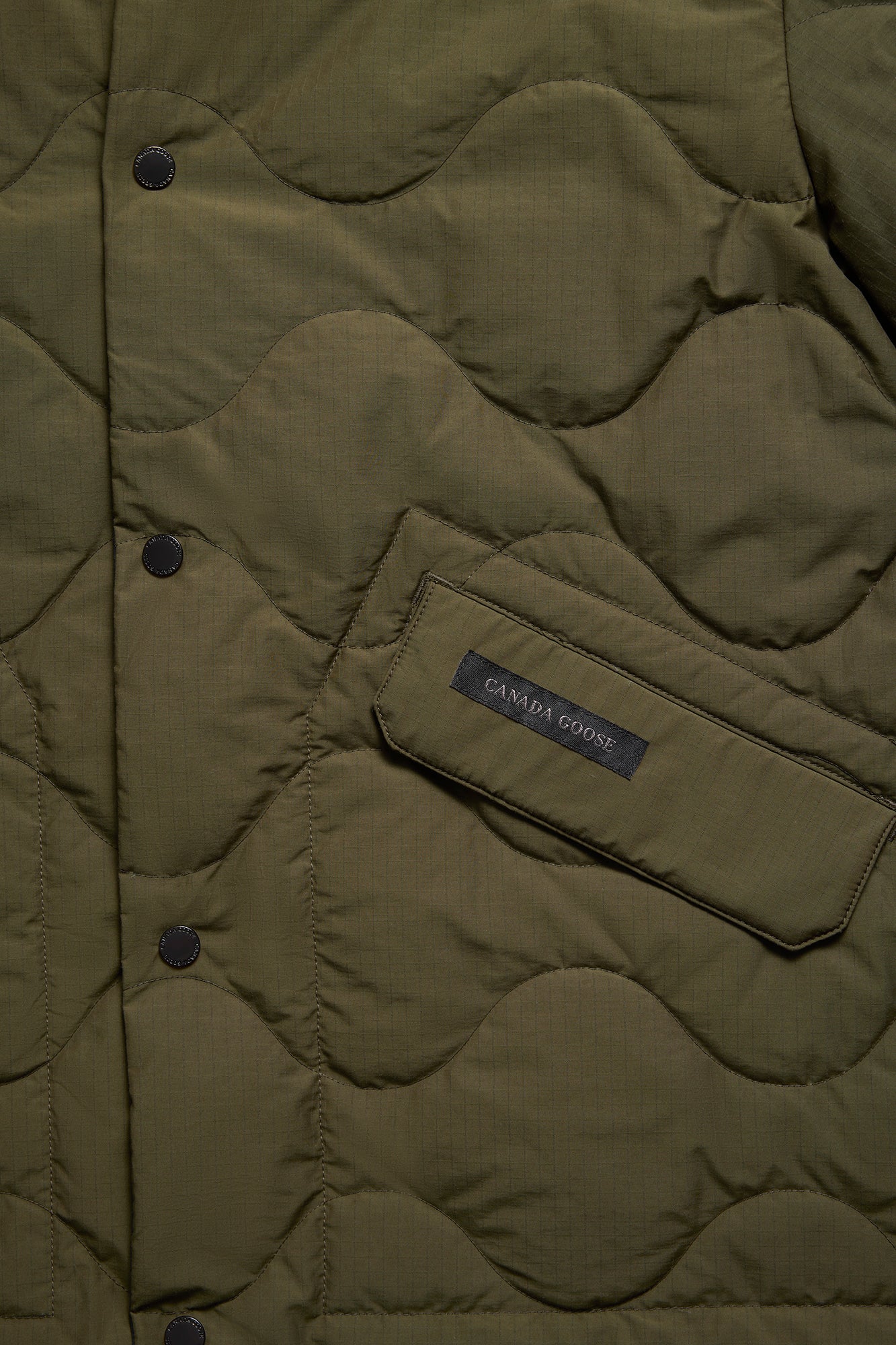 Boswell Reversible Liner Jacket Black Label (Men) - Military Green/Black - Image 14