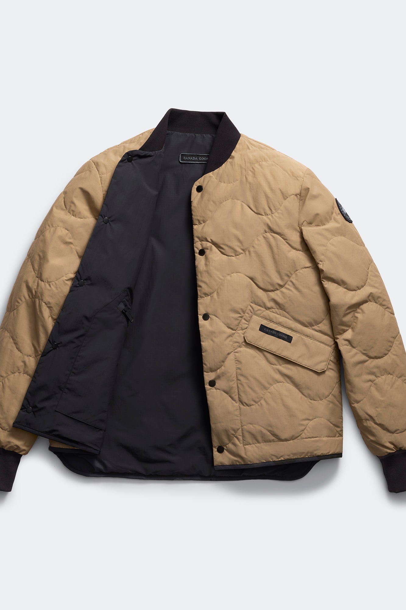 Boswell Reversible Liner Jacket Black Label (Men) - Desert Sand/Black - Image 13