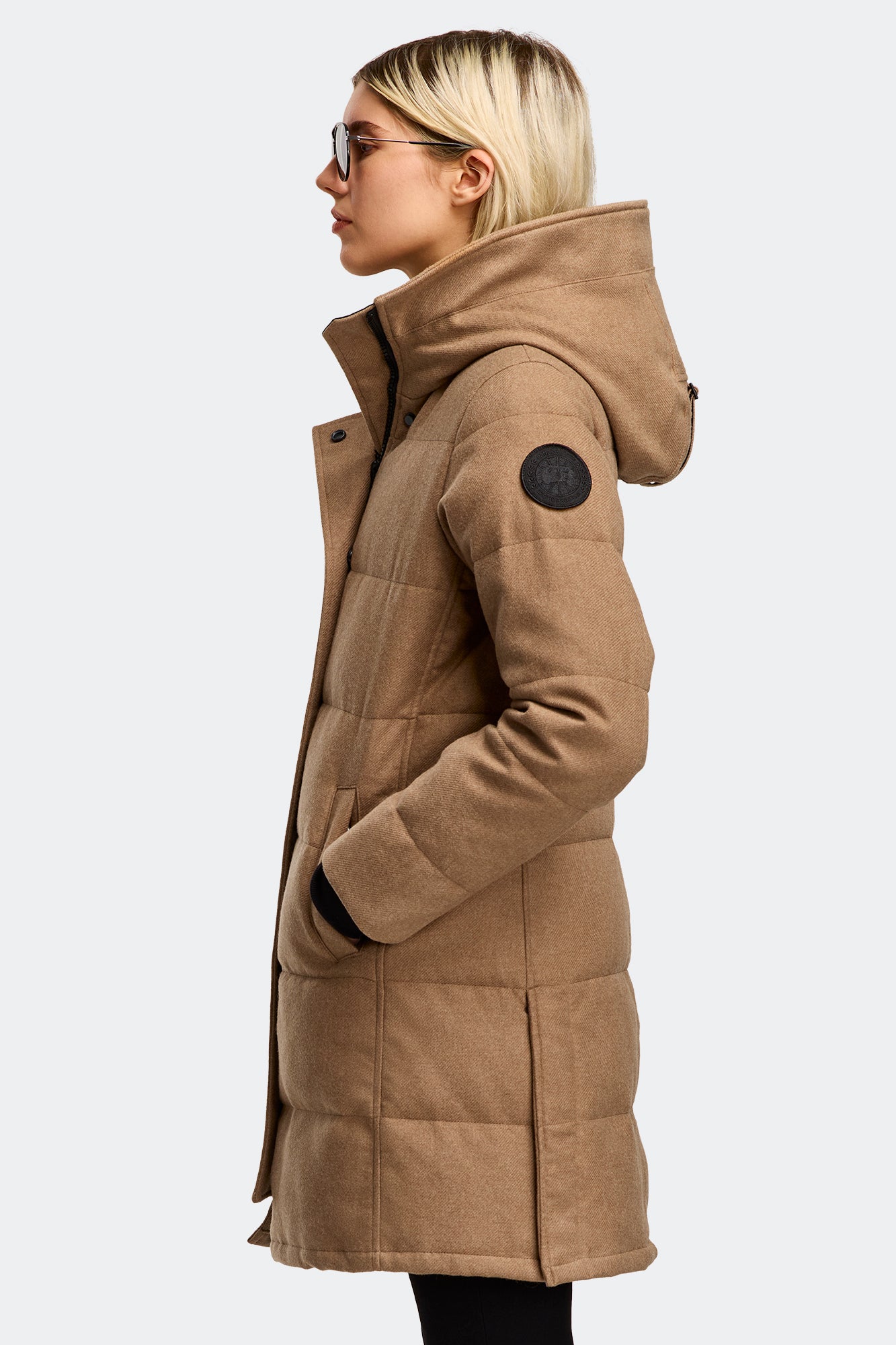Shelburne Parka AlluraLuxe Wool (Women) - Camel Melange