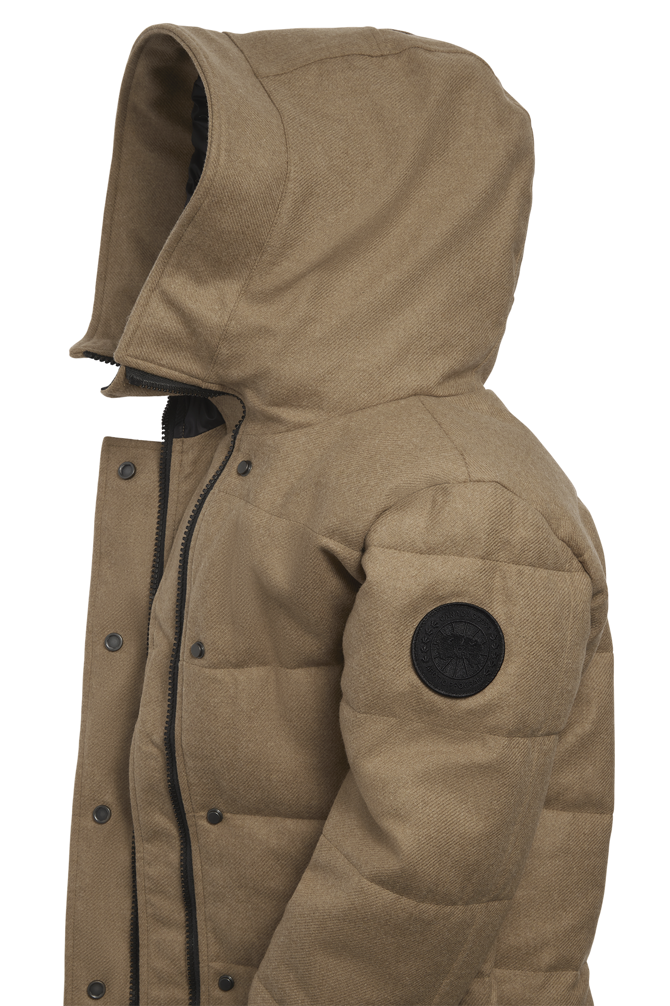 Shelburne Parka AlluraLuxe Wool (Women) - Camel Melange - Image 6