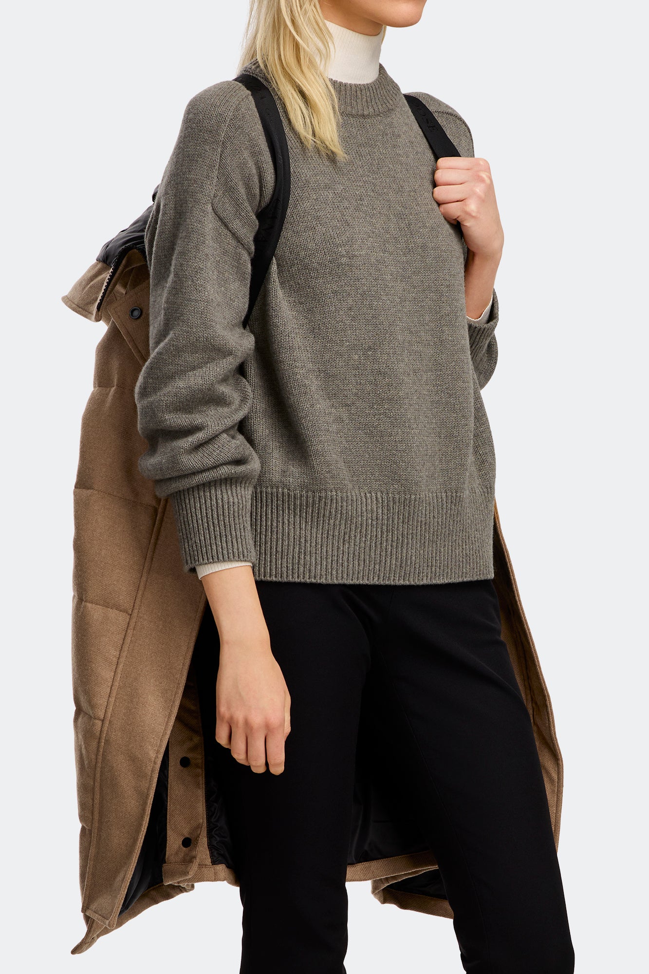 Shelburne Parka AlluraLuxe Wool (Women) - Camel Melange - Image 7