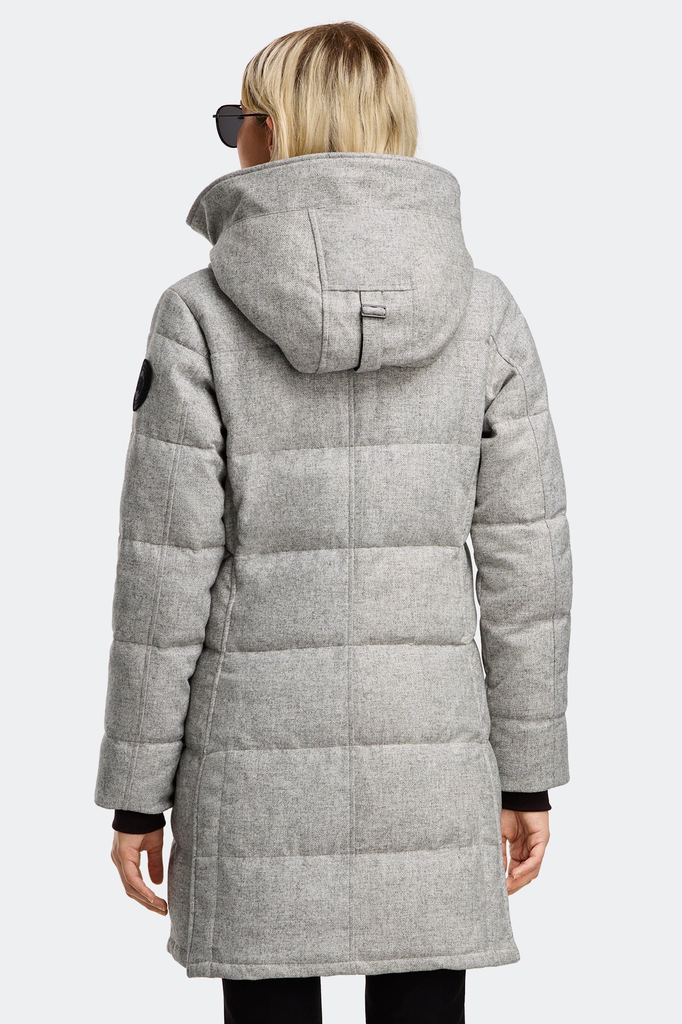 Shelburne Parka AlluraLuxe Wool (Women) - Baltic Grey Melange