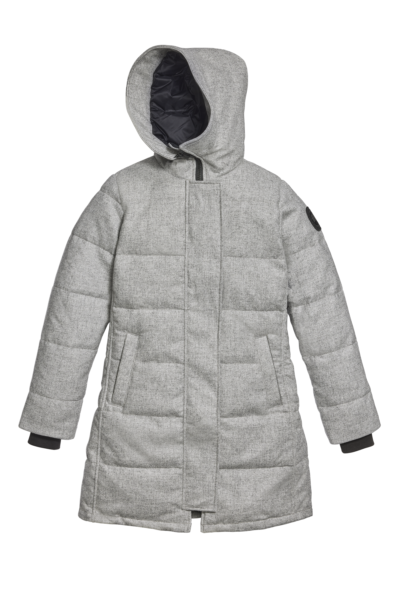 Shelburne Parka AlluraLuxe Wool (Women) - Baltic Grey Melange - Image 6