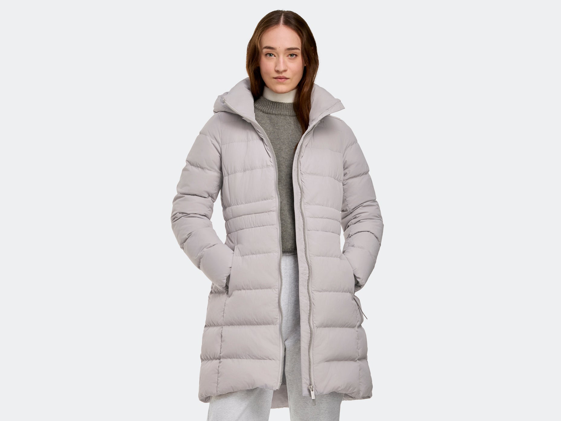Aurora Parka (Women) - Moonstone Grey