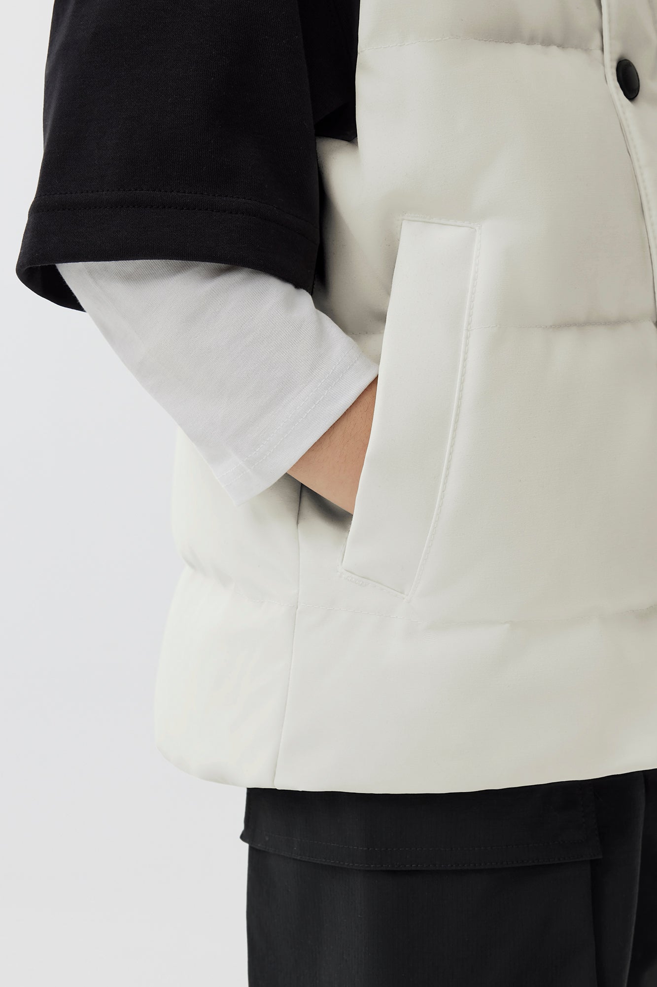 Kids Vanier Vest (Kids) - North Star White - Image 4