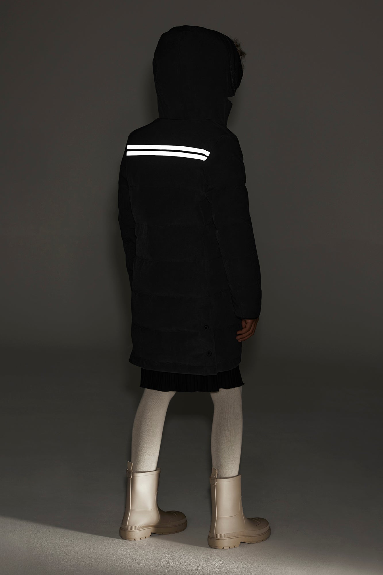 Youth Juniper Parka (Kids) - Black - Image 5