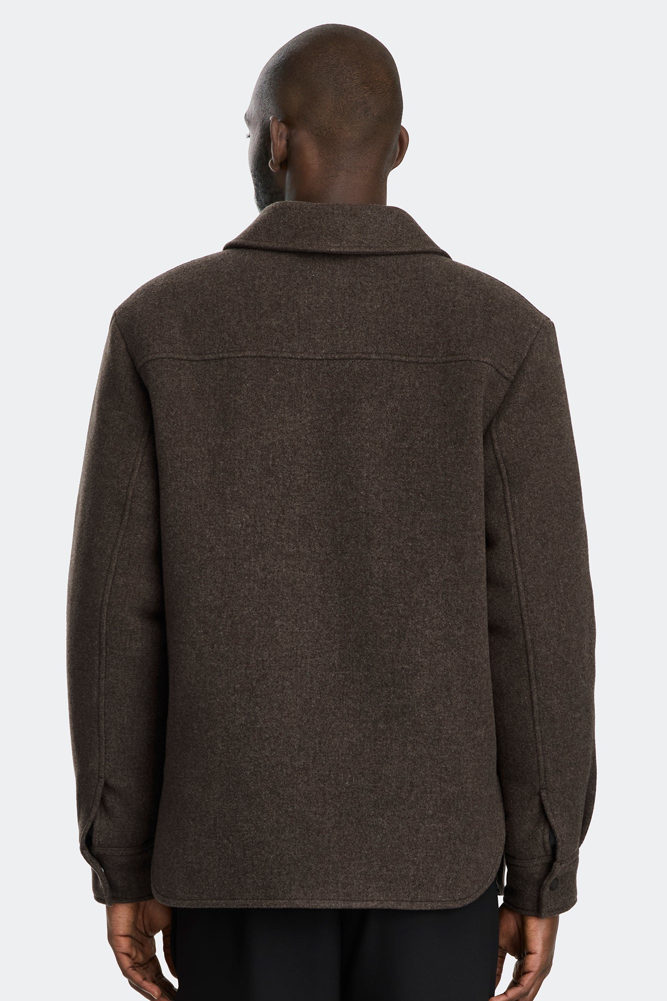 Atkinson Shirt Jacket - Heather Espresso - Image 4