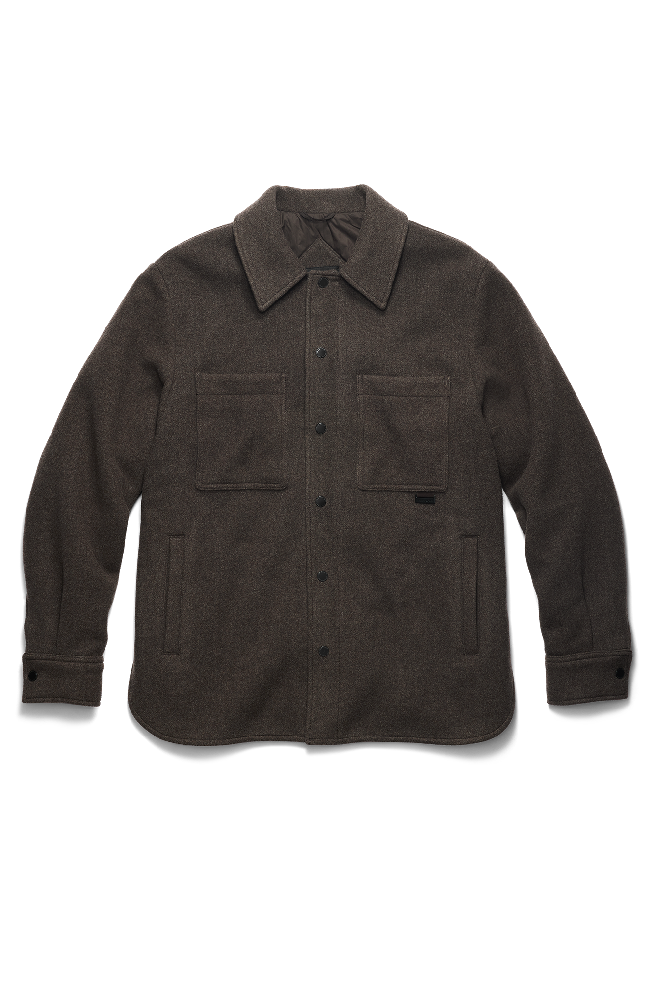 Atkinson Shirt Jacket - Heather Espresso - Image 5