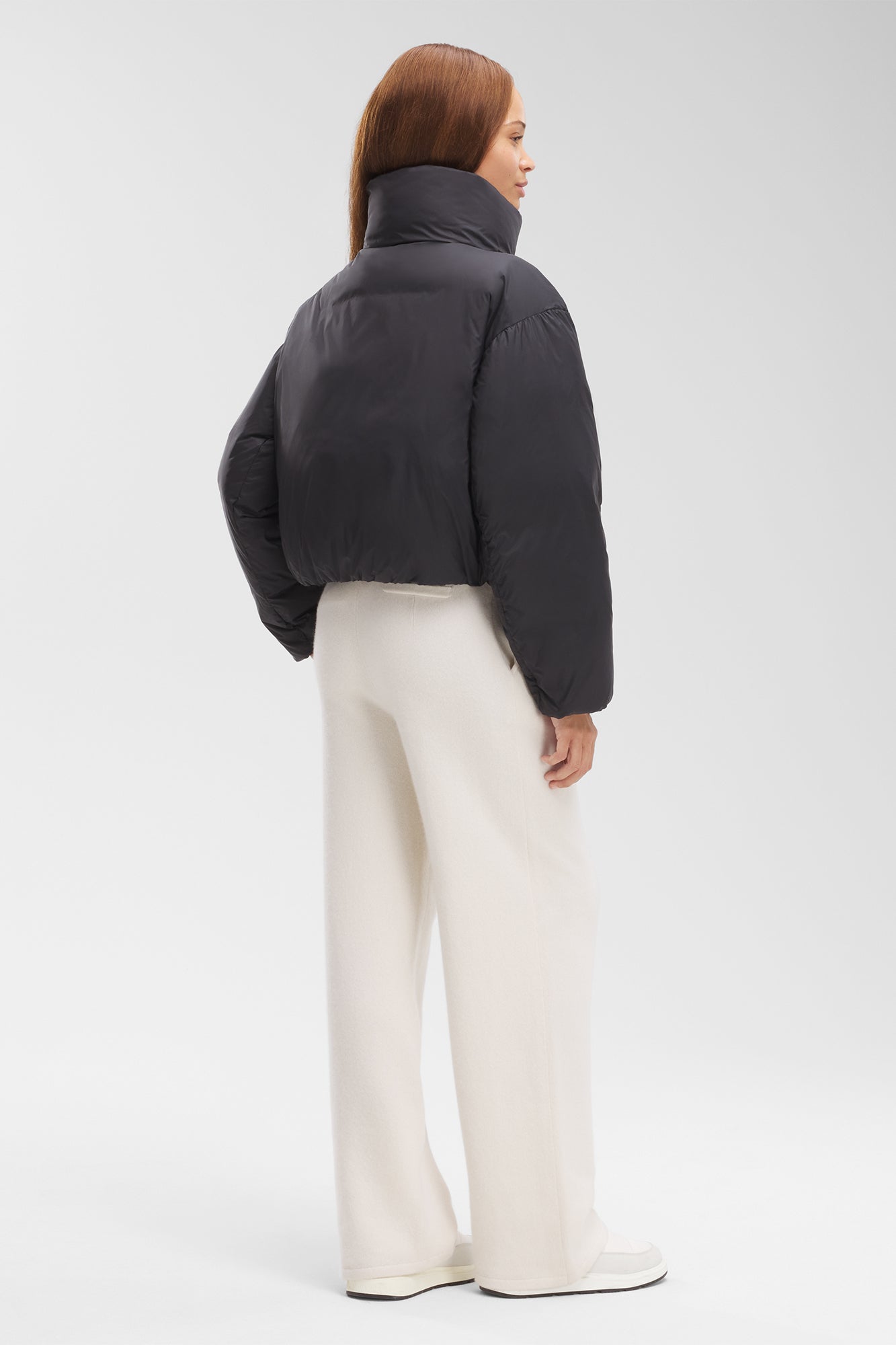 Spessa Cropped Jacket (Women) - Black