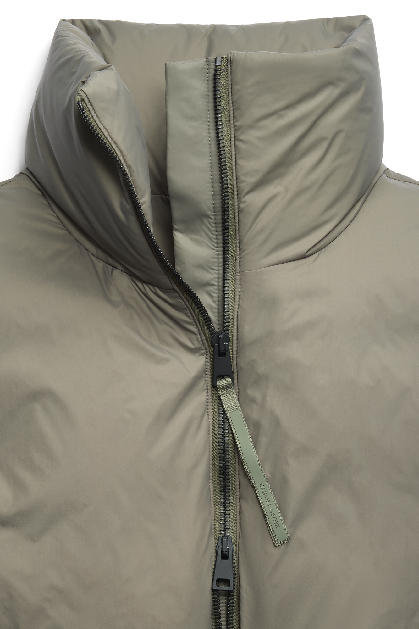 Spessa Cropped Vest (Women) - Smokey Sage