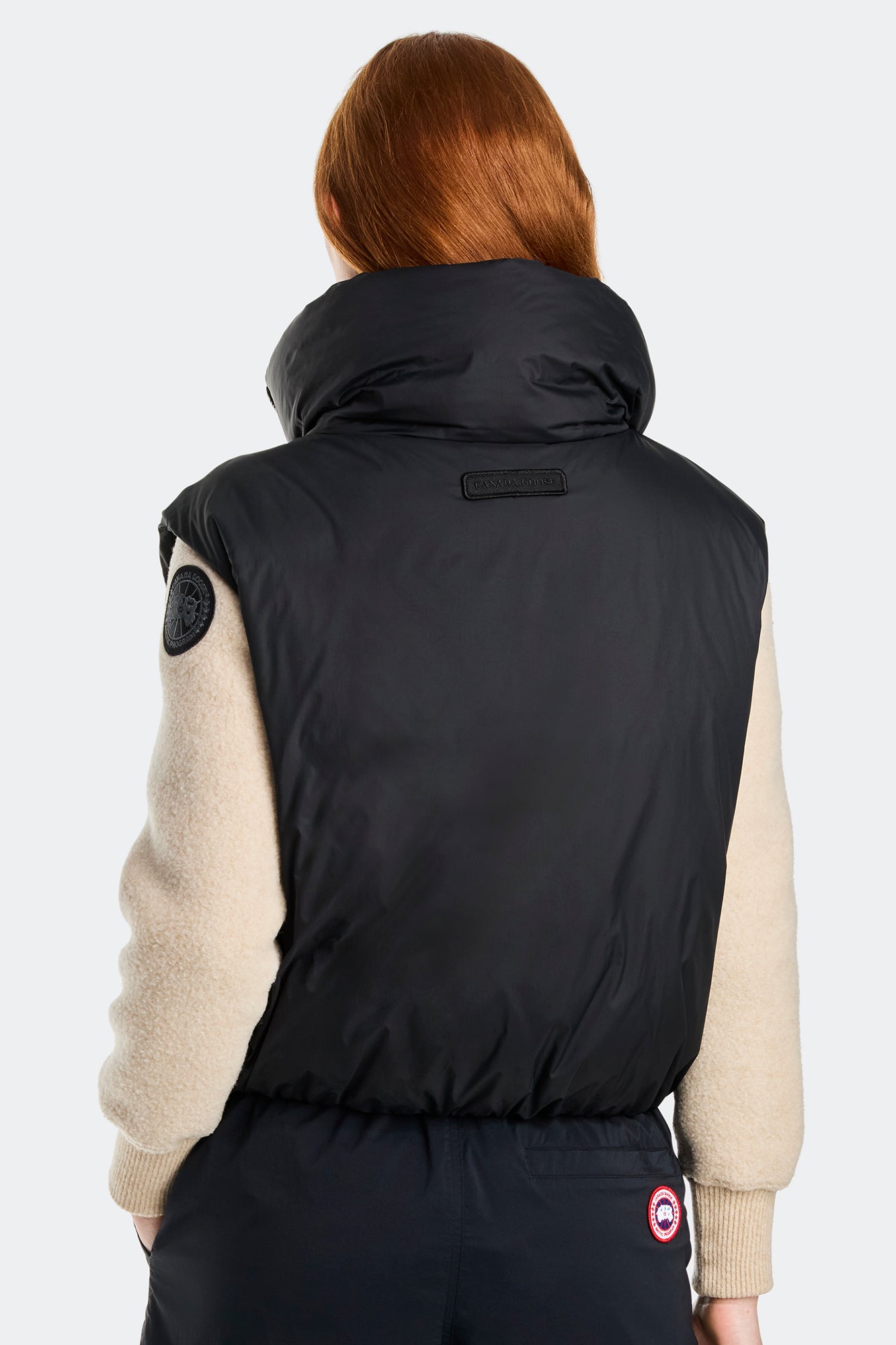 Spessa Cropped Vest (Women) - Black