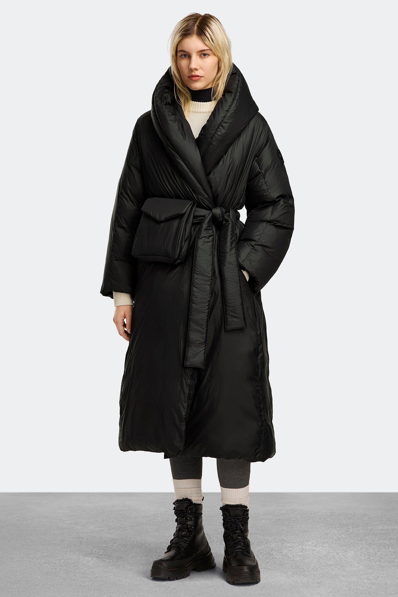 Elie Blanket Coat (Women) - Black