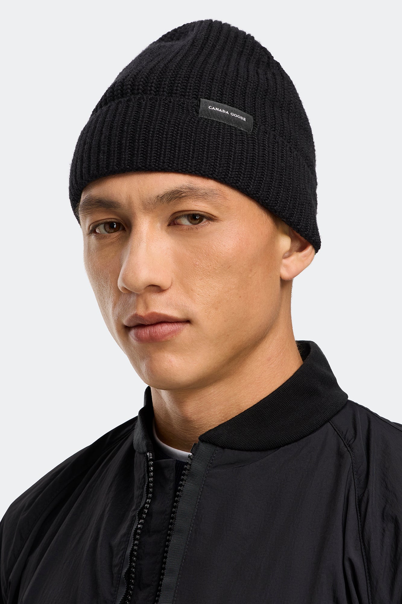 Rib Toque Wordmark - Black - Image 2