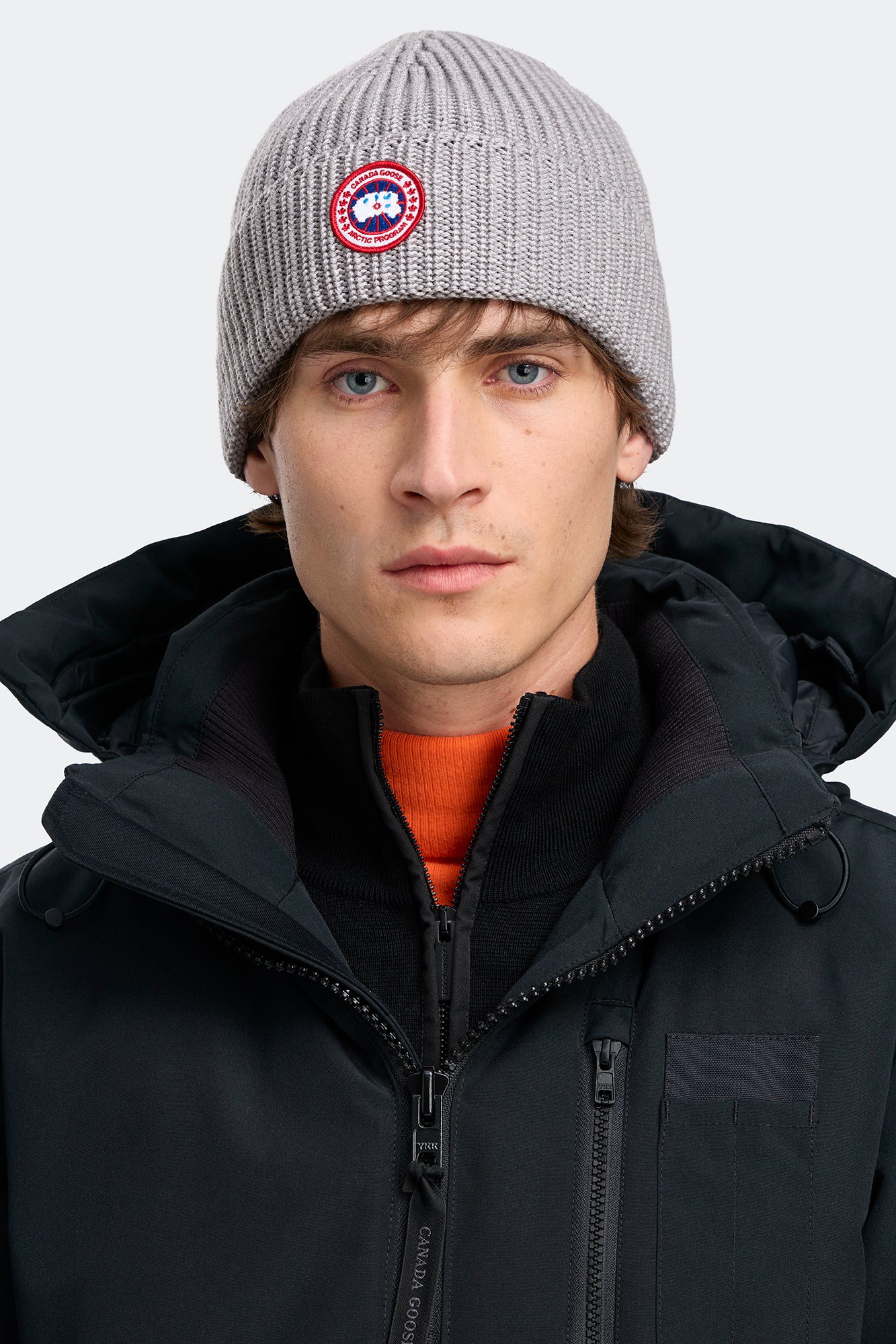 Rib Toque - Heather Grey - Image 2