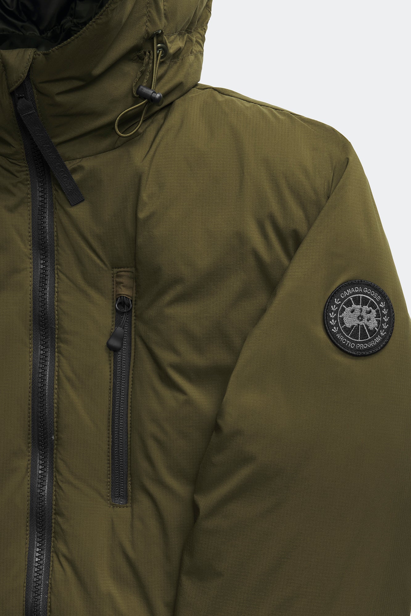 Lodge Hoodie Black Label - Military Green - Image 12