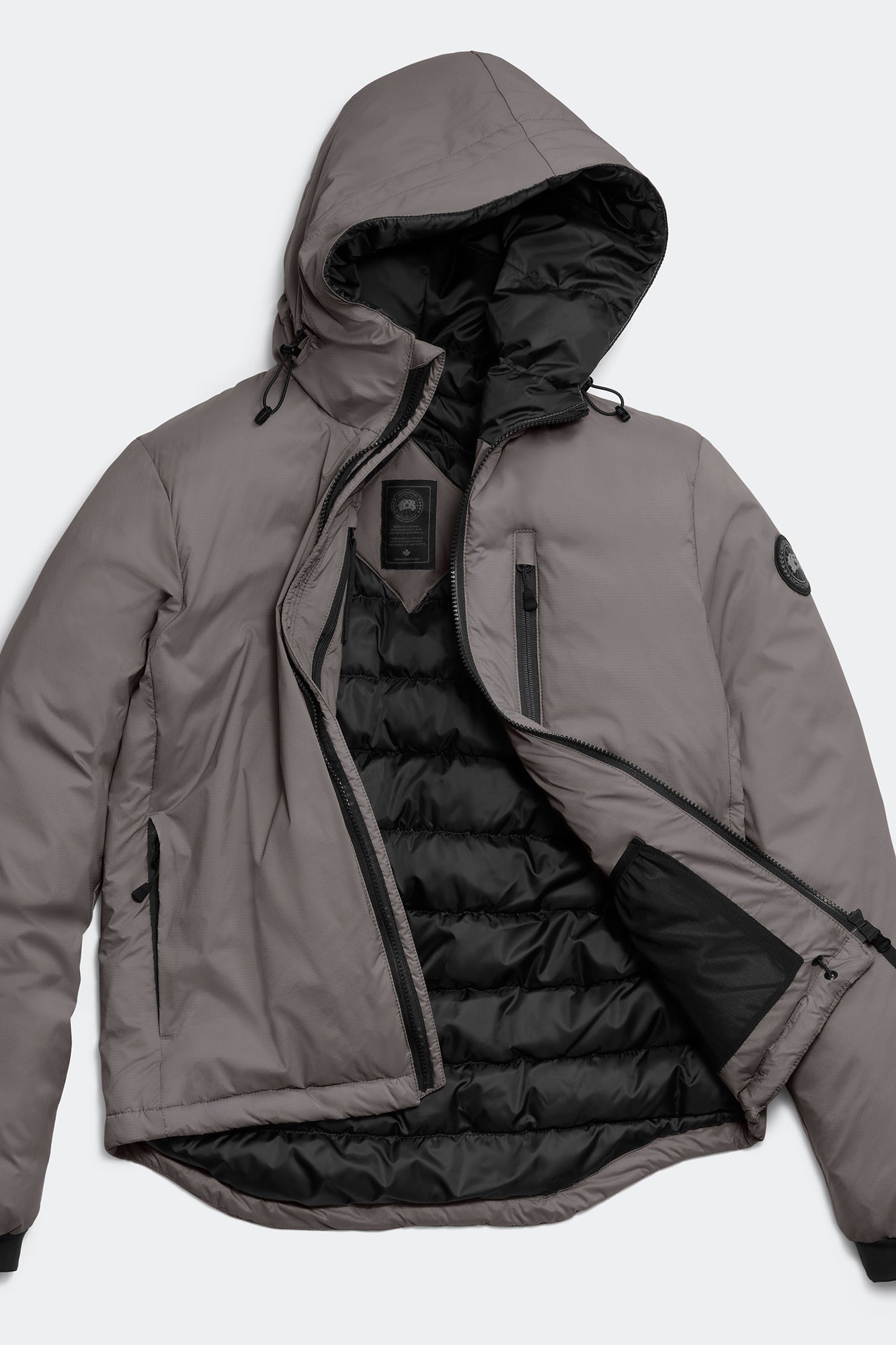 Lodge Hoodie Black Label - Coastal Grey - Image 12