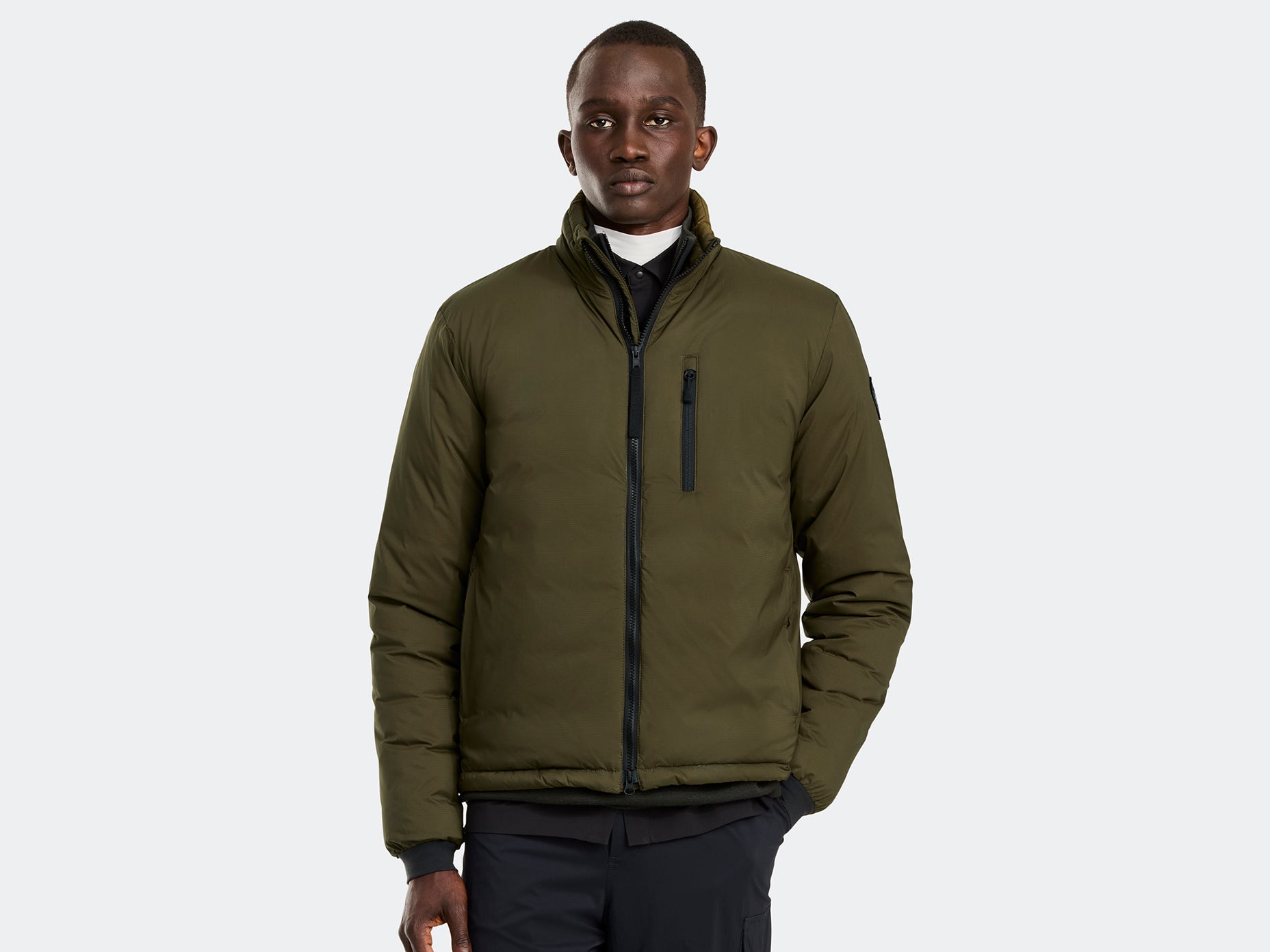 Lodge Jacket Black Label (Men) - Military Green
