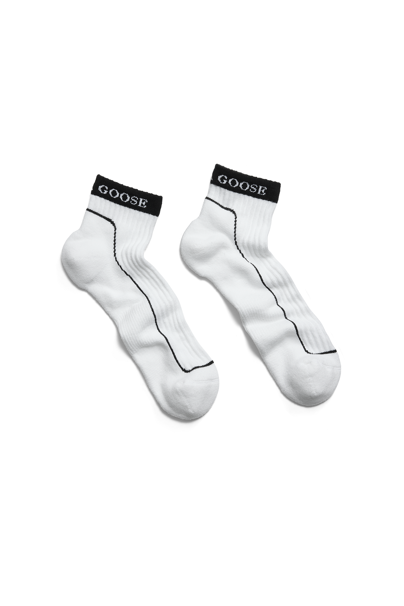 Boundary Sock Low - White - Image 4