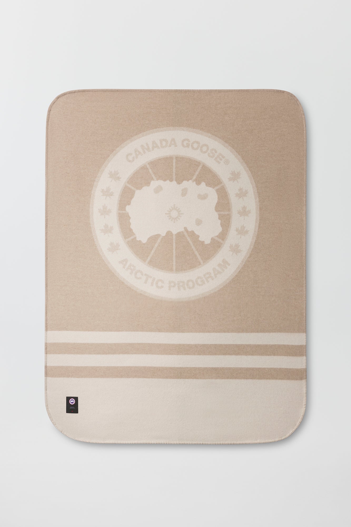 Cashmere Throw - Light Tan/Linen - Image 4