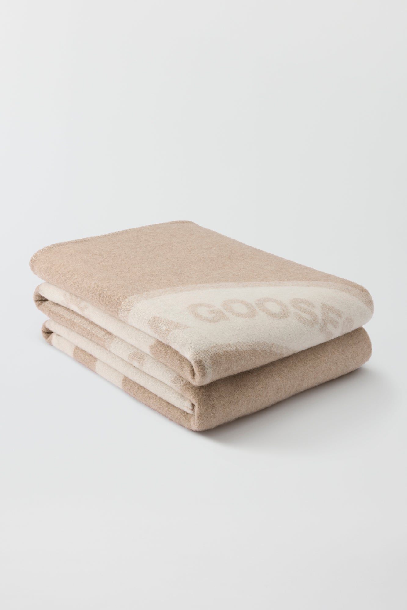 Cashmere Blanket - Light Tan/Linen - Image 2