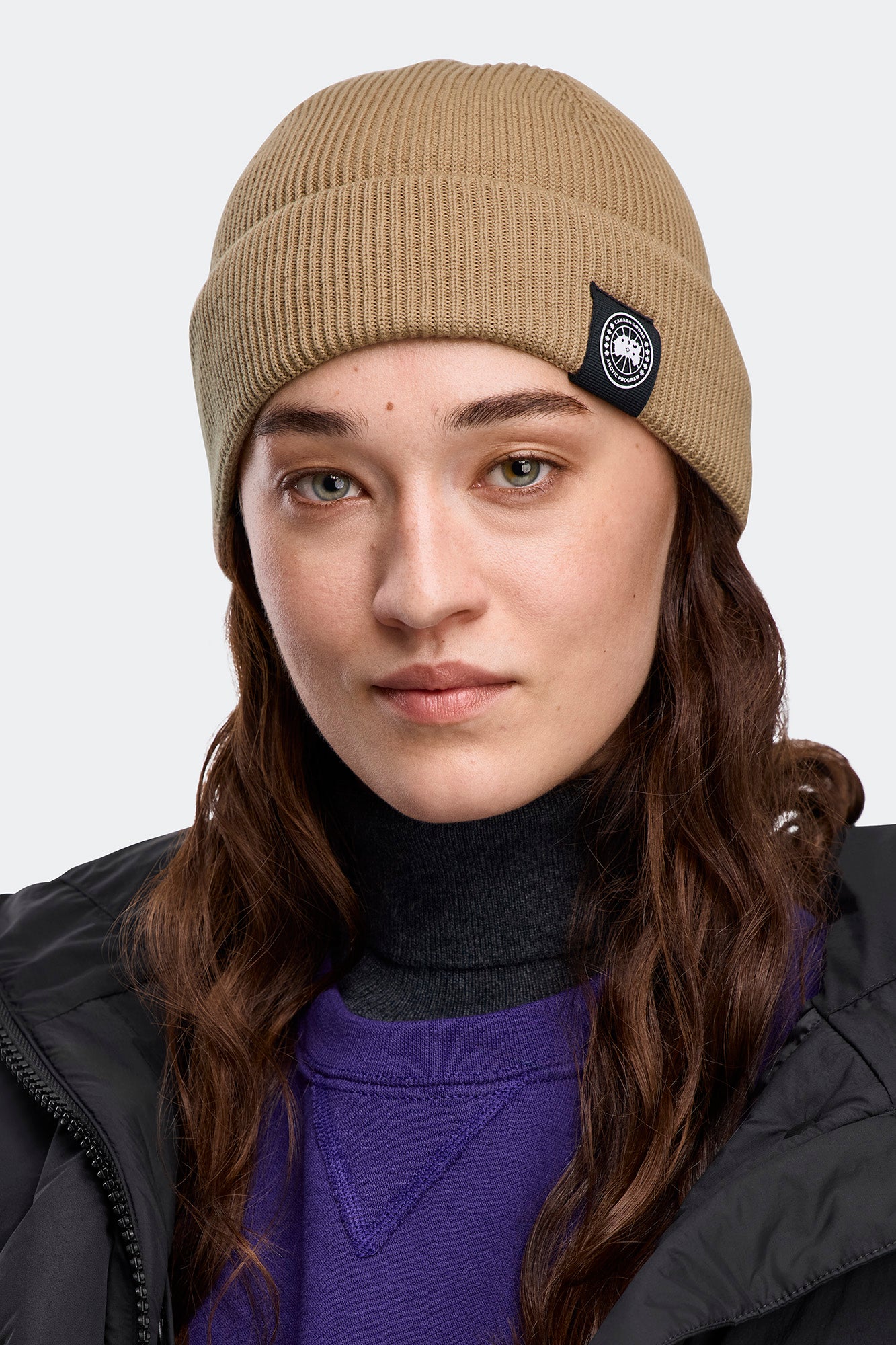 Cotton Beanie - Tan - Image 3