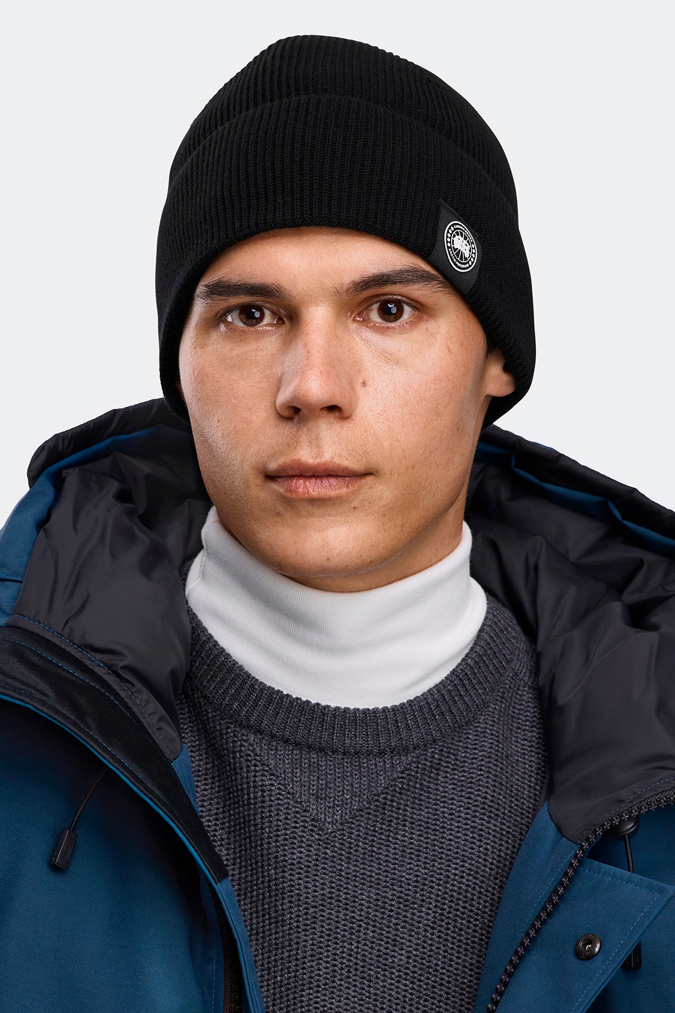 Cotton Beanie - Black - Image 2