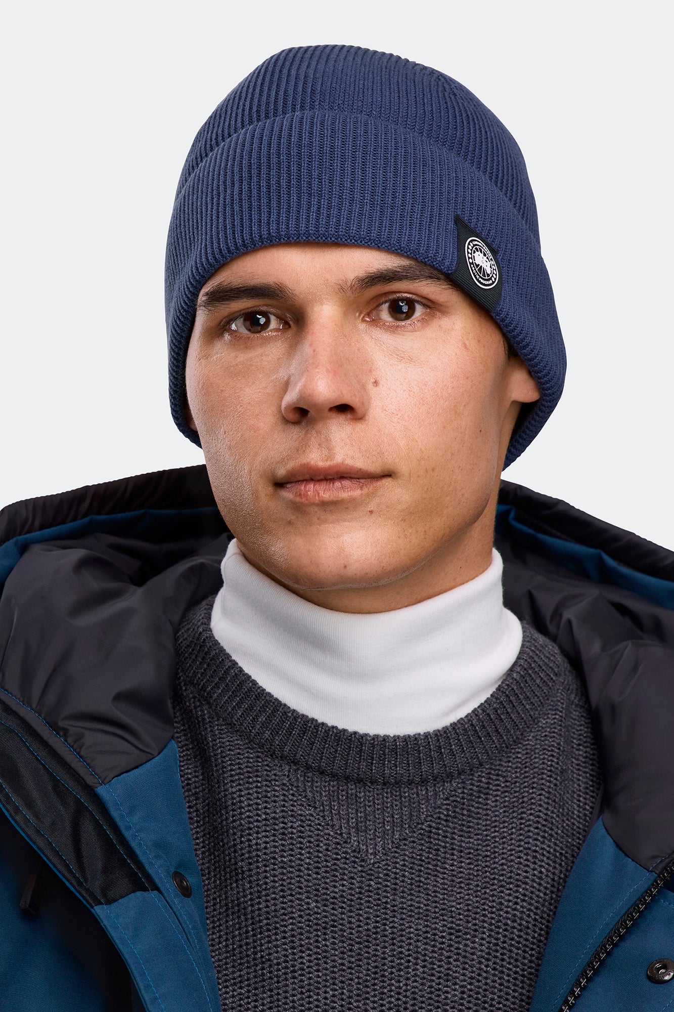 Cotton Beanie - Ozone Blue - Image 2