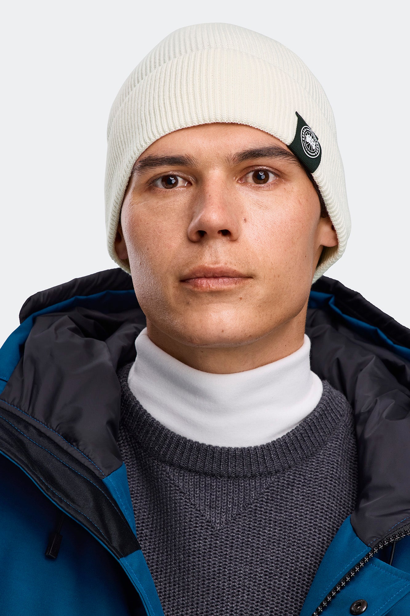 Cotton Beanie - North Star White - Image 2