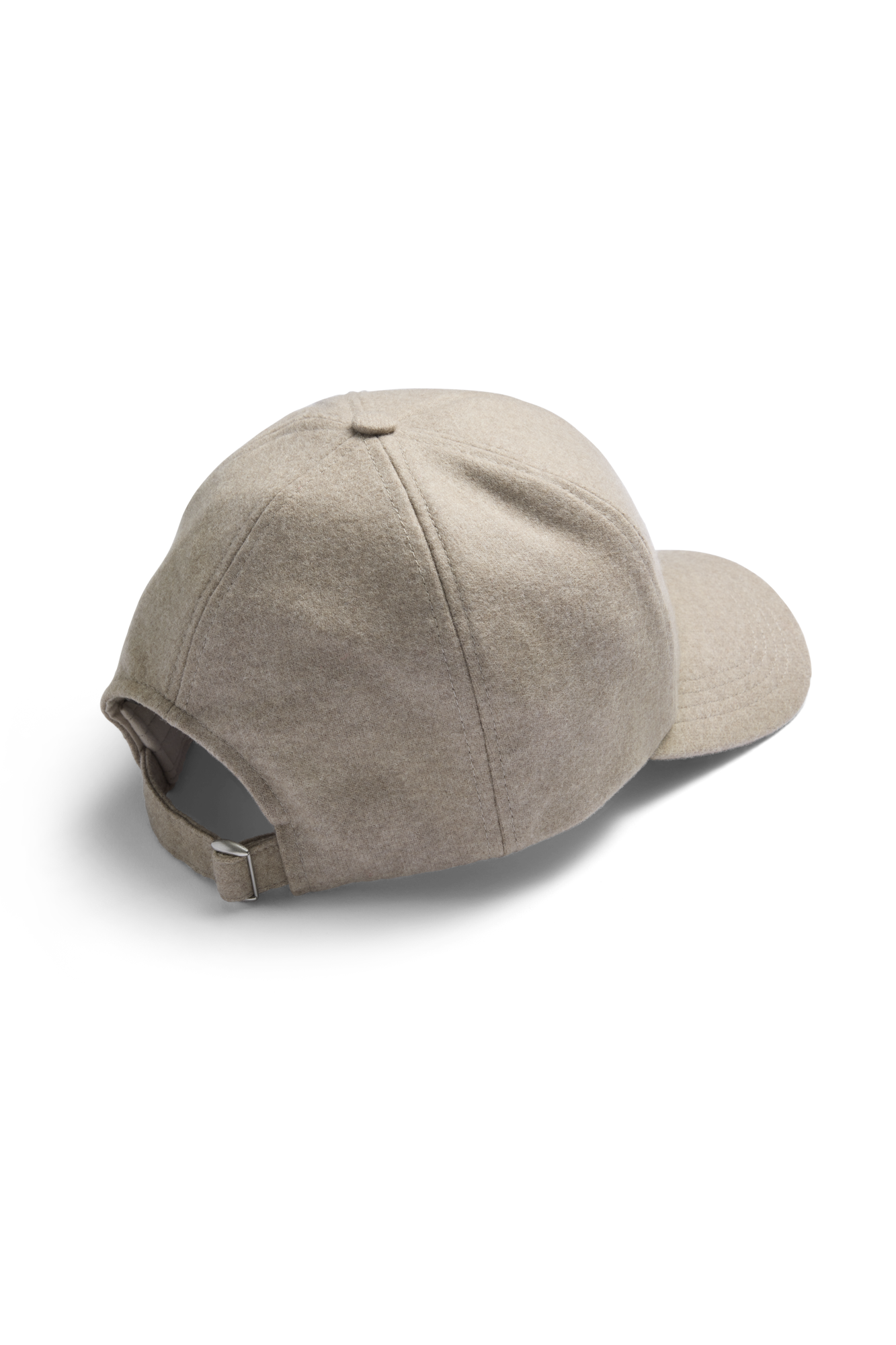 Wool Arctic Adjustable Cap - Cement Melange - Image 4