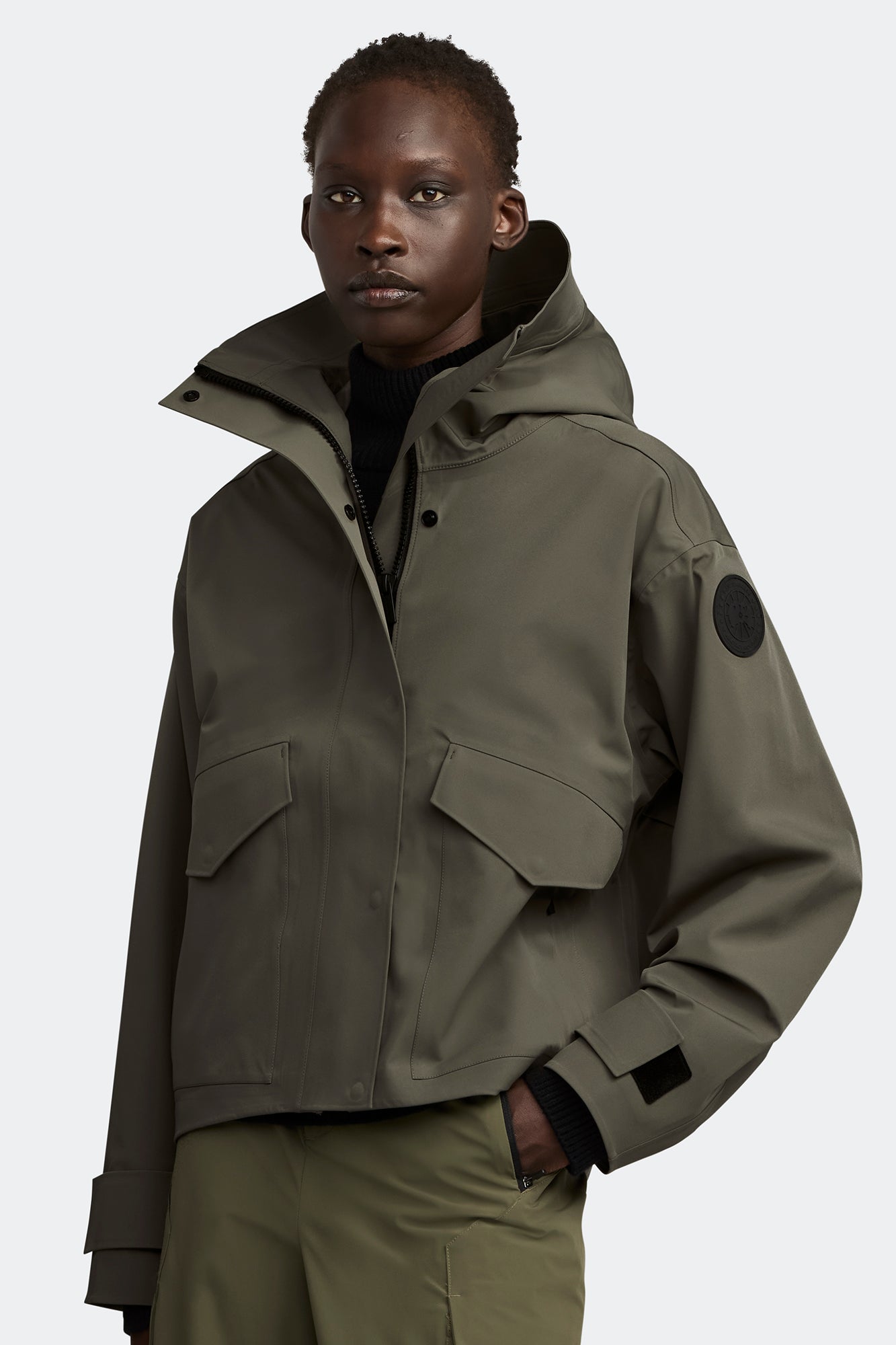 Tofino Rain Jacket Black Label (Women) - Smokey Sage