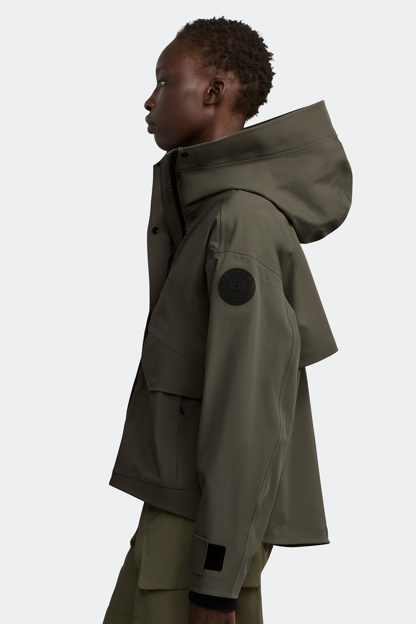 Tofino Rain Jacket Black Label (Women) - Smokey Sage - Image 5