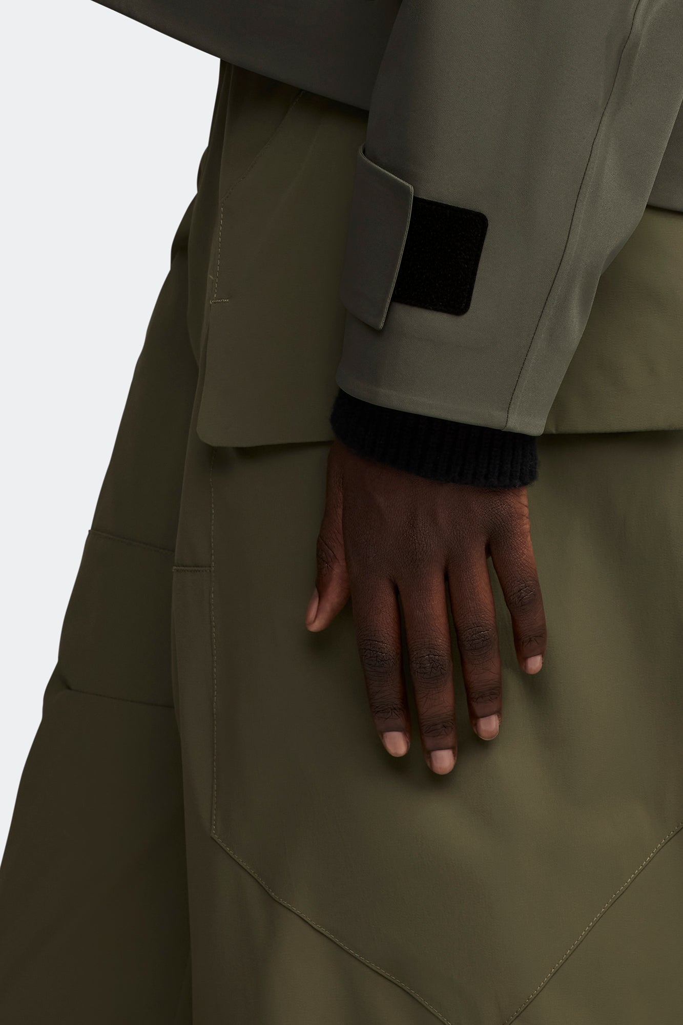 Tofino Rain Jacket Black Label (Women) - Smokey Sage - Image 6