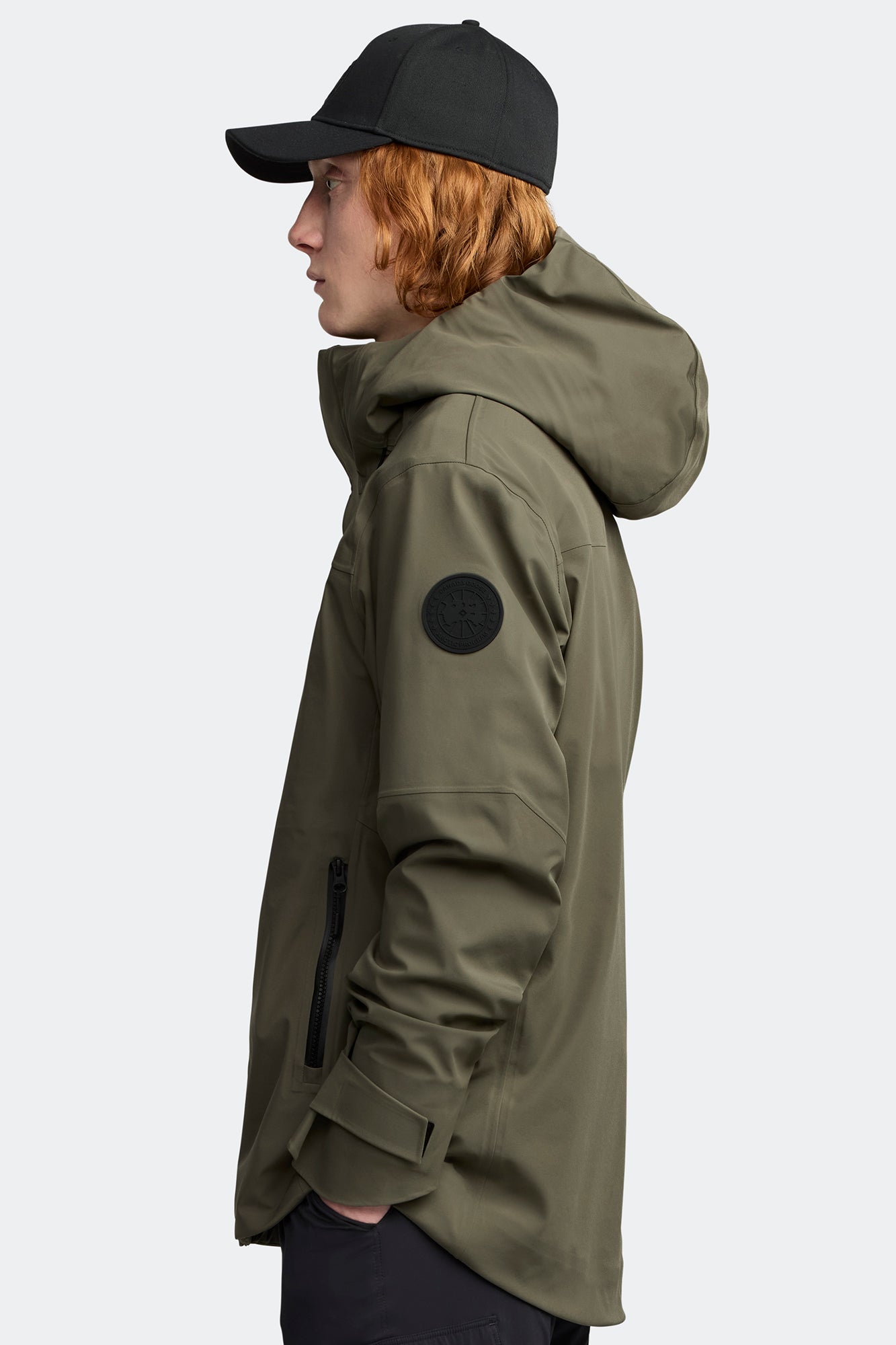Rupert Rain Jacket Black Label - Smokey Sage