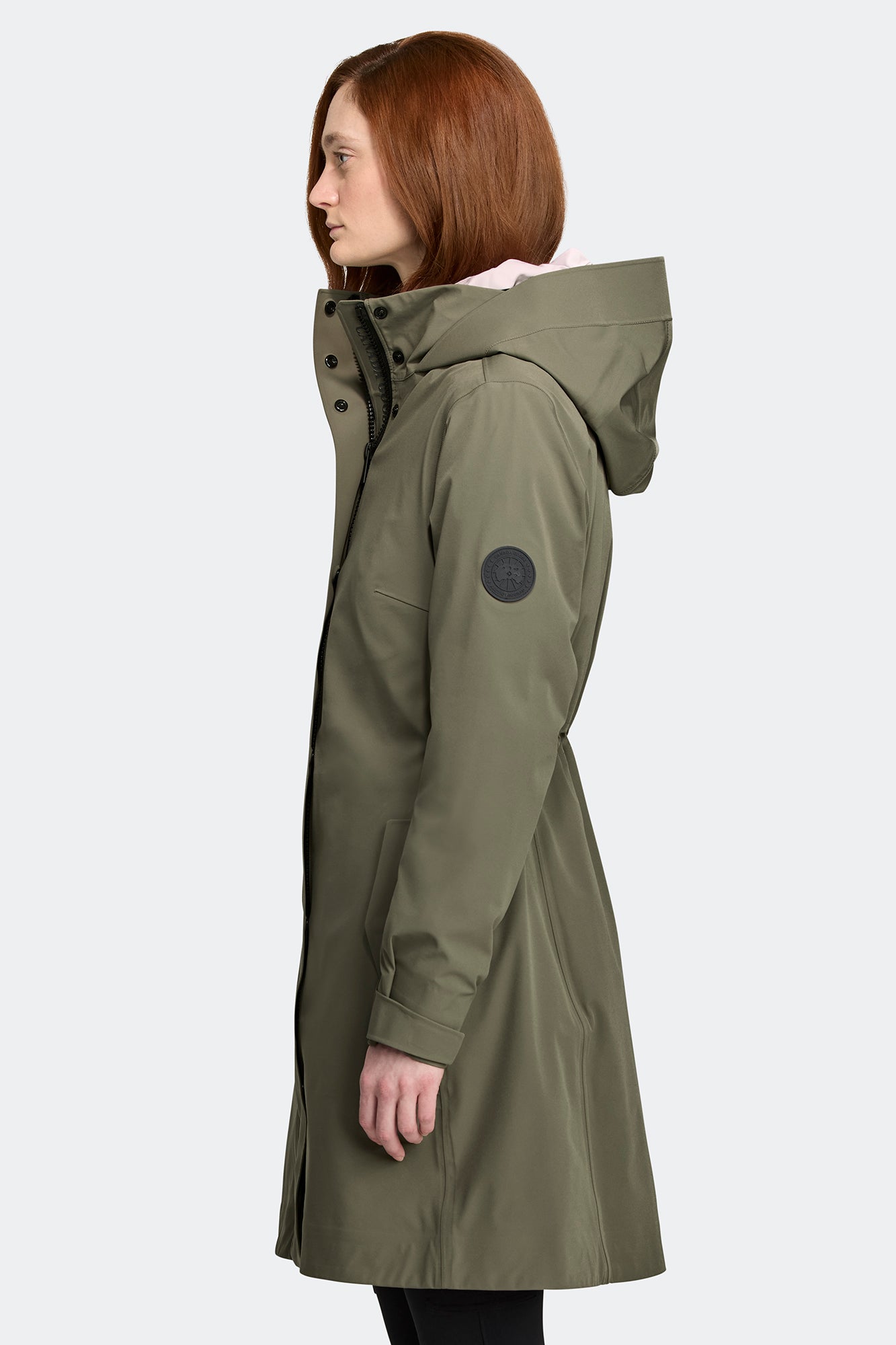 Cardero Rain Jacket Black Label (Women) - Smokey Sage