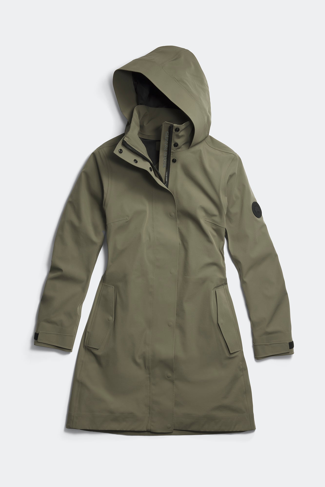 Cardero Rain Jacket Black Label (Women) - Smokey Sage - Image 6
