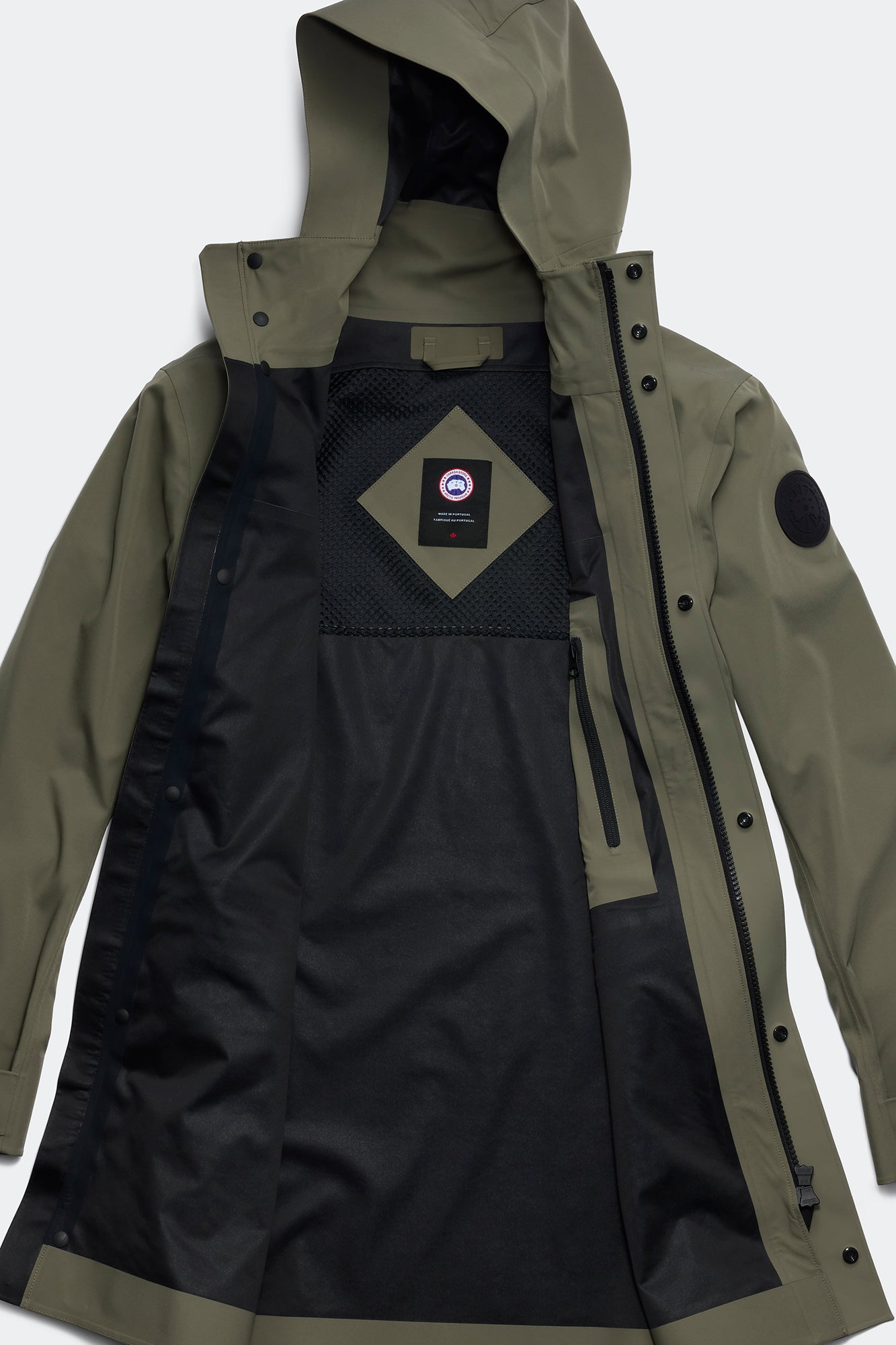 Barclay Rain Jacket Black Label (Men) - Smokey Sage - Image 9