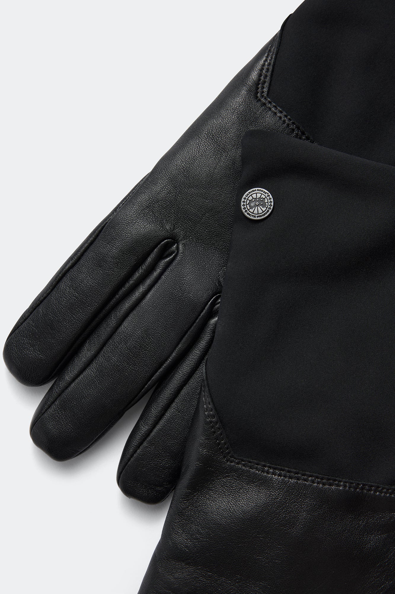 Mixed Media Glove (Women) - Black