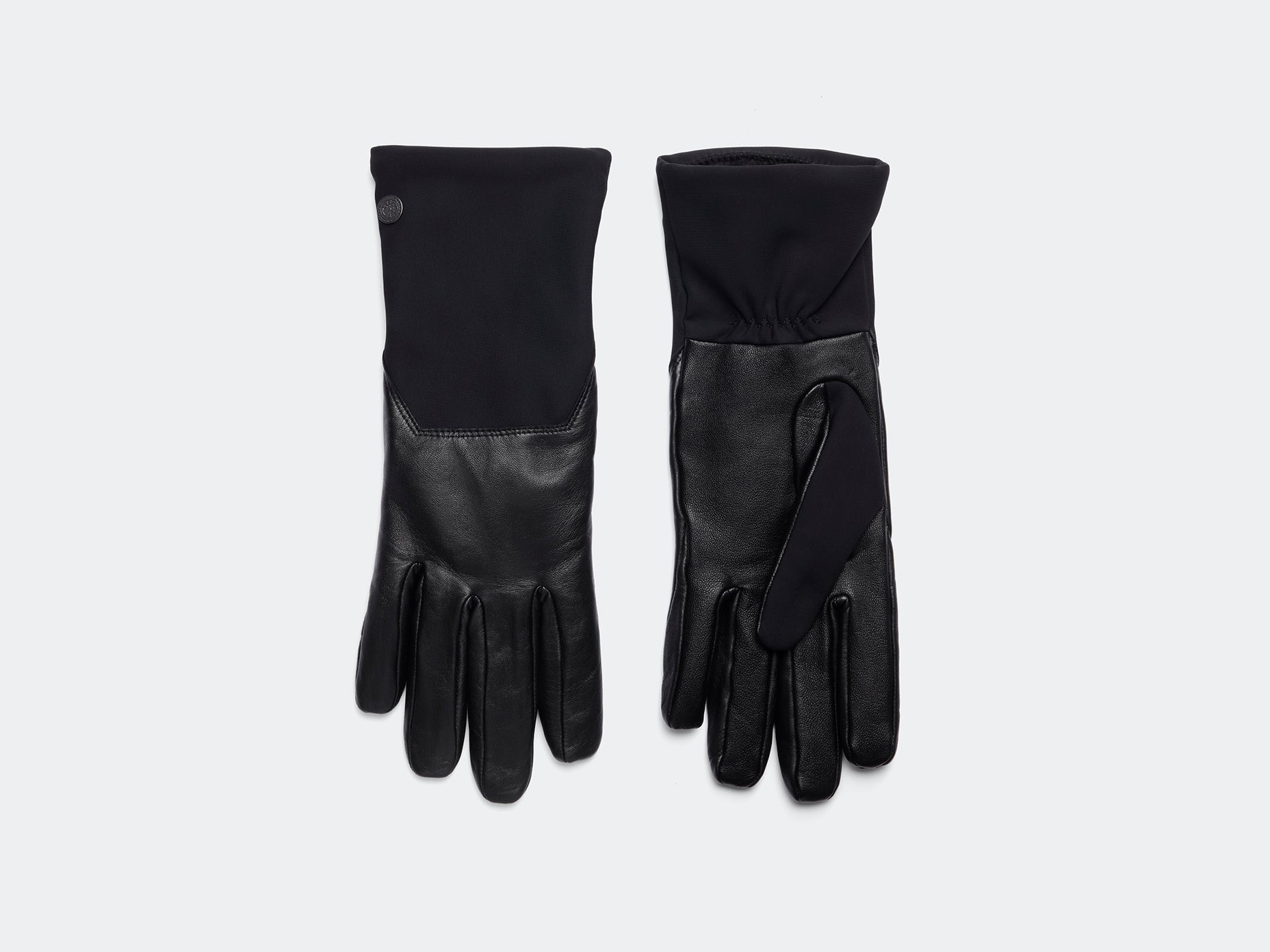 Mixed Media Glove (Women) - Black