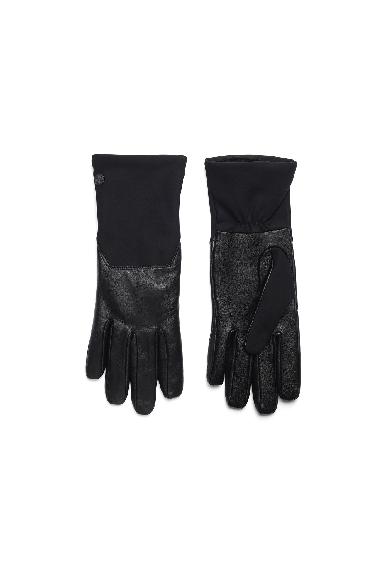 Mixed Media Glove (Women) - Black - Image 3