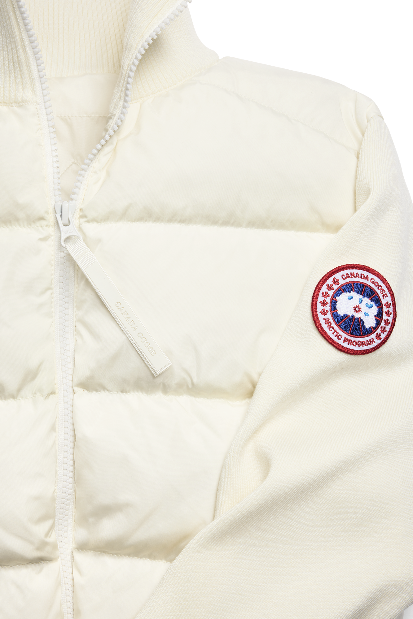 HyBridge® Wide Quilt Knit Jacket (Women) - Cottongrass - Image 6