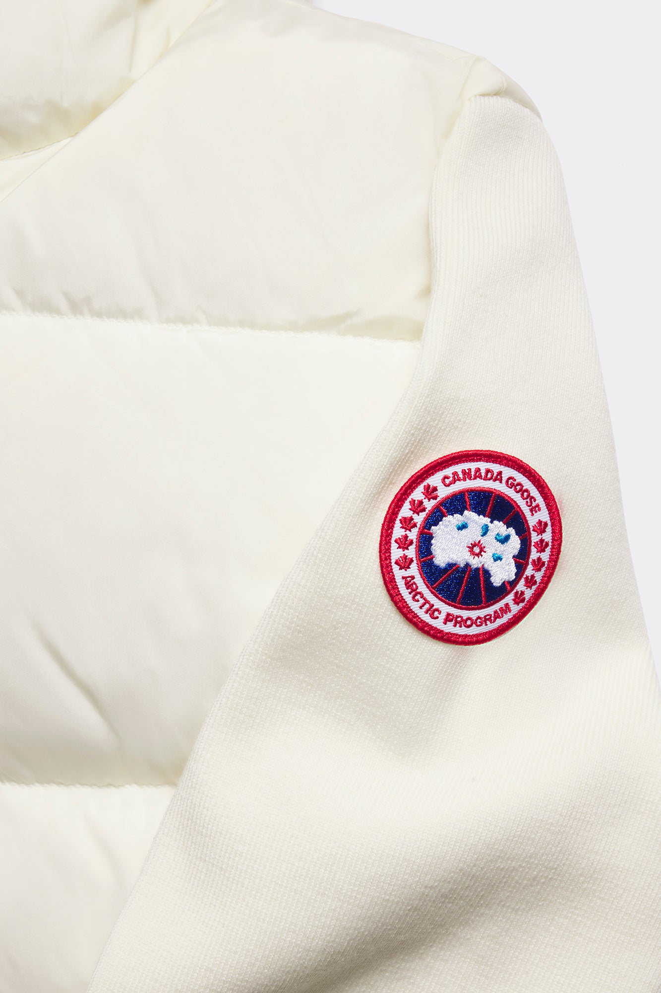 HyBridge® Wide Quilt Knit Hoody (Women) - Cottongrass - Image 6