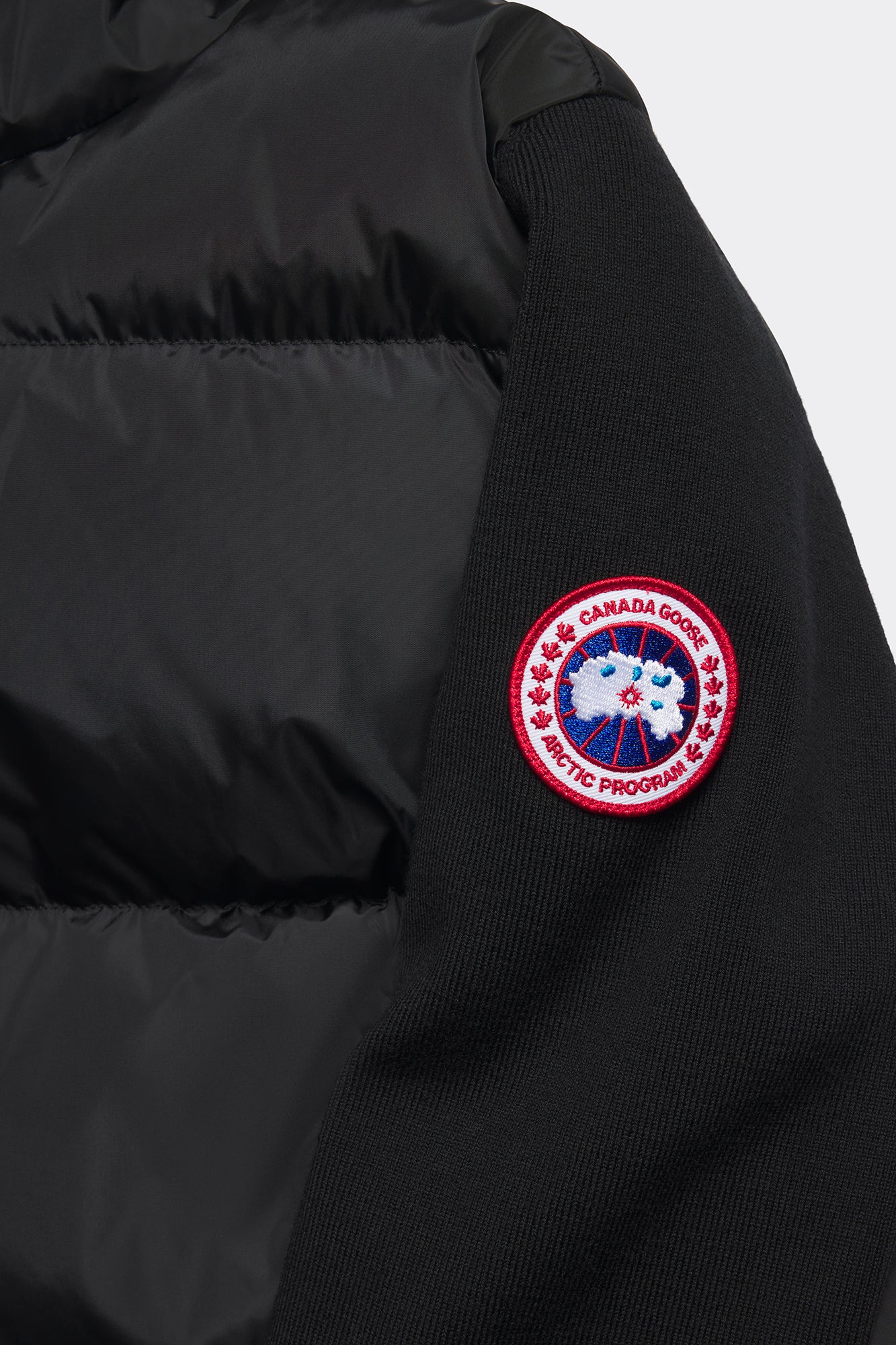 HyBridge® Wide Quilt Knit Hoody (Women) - Black - Image 6