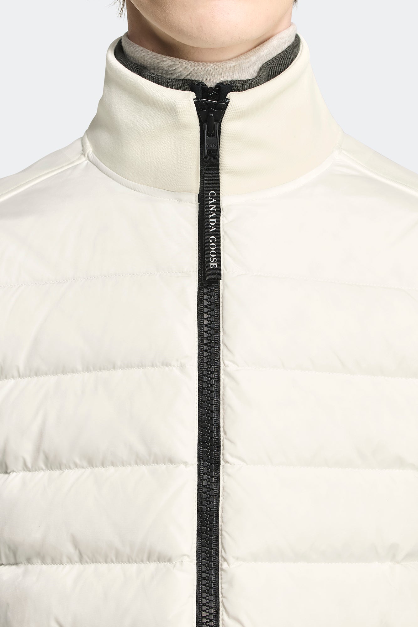 HyBridge® Huron Full-Zip Jacket Black Label (Men) - North Star White - Image 4