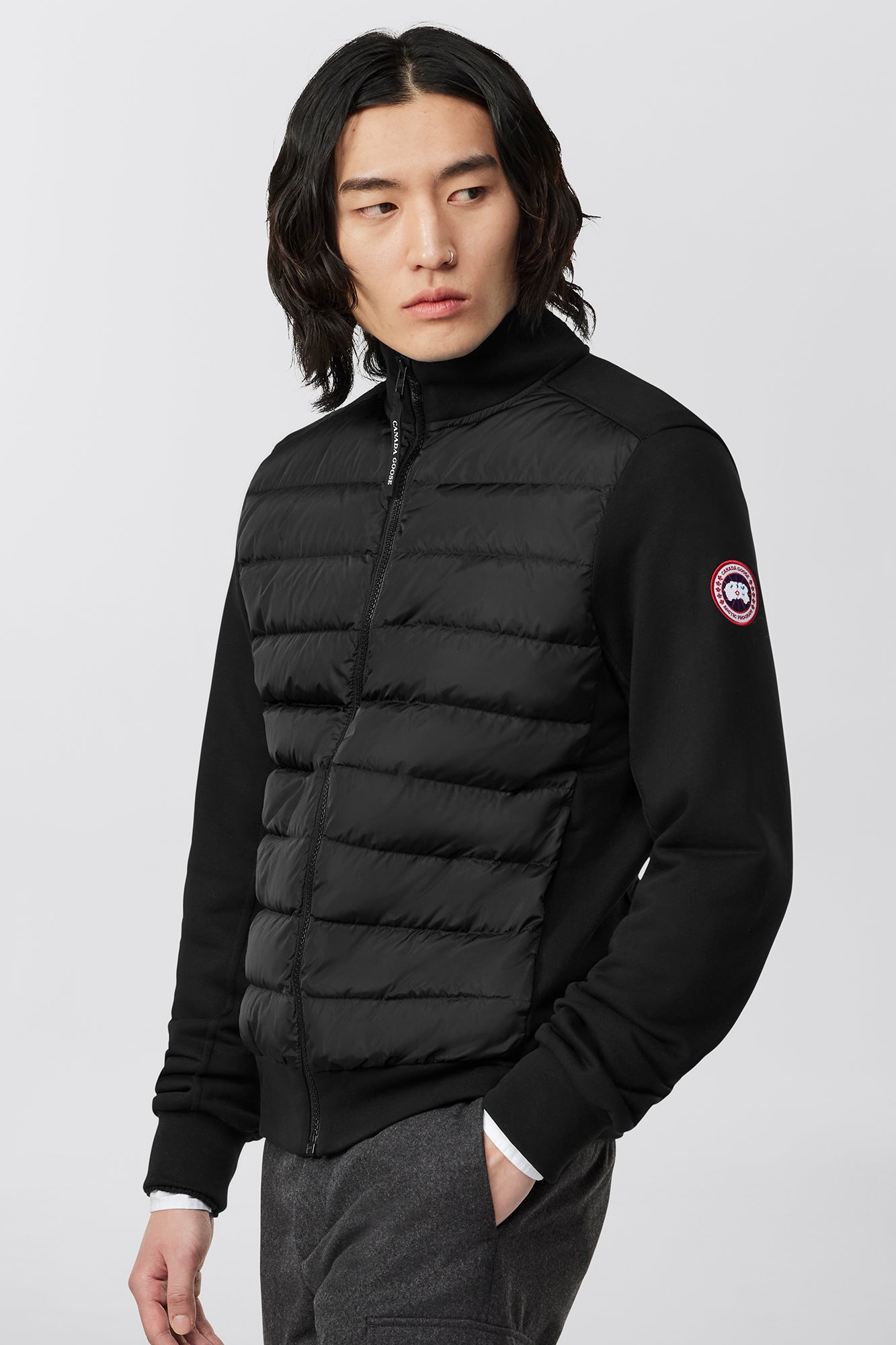 HyBridge® Huron Full-Zip Jacket (Men) - Black