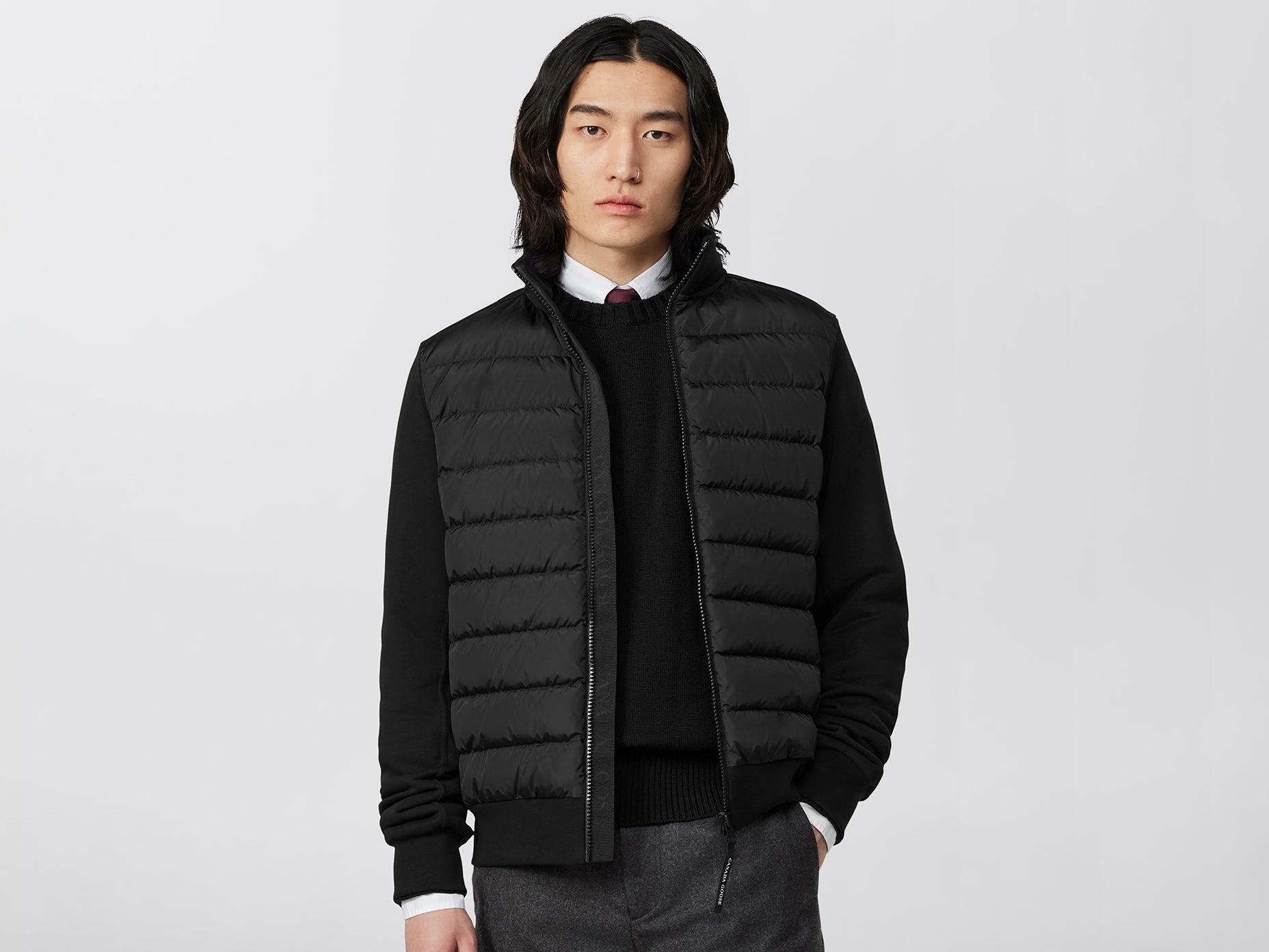 HyBridge® Huron Full-Zip Jacket (Men) - Black