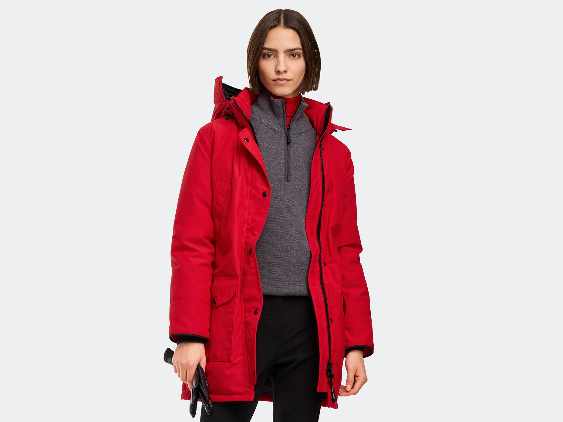 Trillium Parka (Women) - Fortune Red